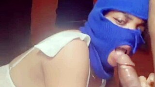 my horny ex-girlfriend came over for some goodbye sex with deepthroat and cum