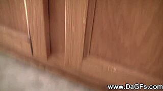 Watch us fuck and squirt hard in the bathroom