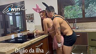 I fucked that bunny good and she got her carrot, oh yeah!