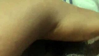 I was playin with my wet ebony pussy lips all alone at home