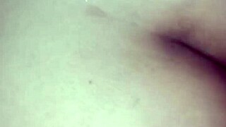 Bathroom encounter with stepbrother at home