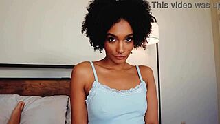 Bratty black step sis craving your dick