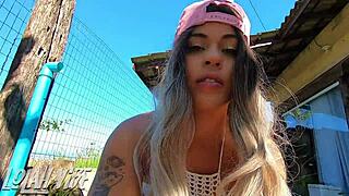 hot brazilian girls prepare for lesbian fun