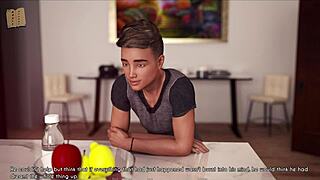 Wife and Stepmother Play Game with Big Tits