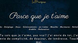 because i love you, i watch her sensual solo masturbation