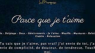 because i love you, i watch her sensual solo masturbation