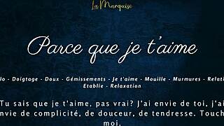 because i love you, i watch her sensual solo masturbation