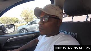 mall adventures with latina milf and big black cock lover outdoors in florida