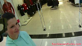 eurobabe pov fucked on spycam in public 😏