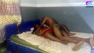 Horny Couple Engages in Realtime Sex with Petite Teen and Big Tits Action