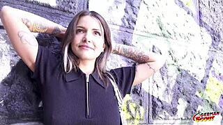 german scout - first anal bang at pickup casting for curvy teen 18+ crystal richi