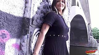 german scout - first anal bang at pickup casting for curvy teen 18+ crystal richi