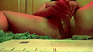 i'm so horny, i take it out on my dildo