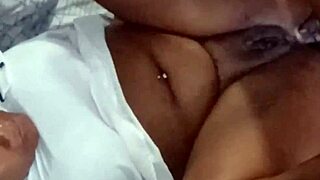 Submissive mature woman in lingerie gets humiliated with ass worship