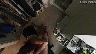 Sexy sarah loves sucking that monster cock so much she can't stop