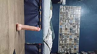 18 Year Old Girl Helps Stranger Cum! She Squirts on Him Like a Fountain!