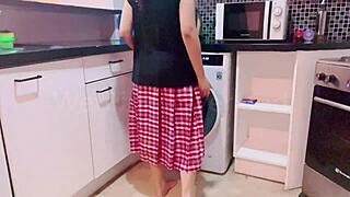 I’m so into my wet Pinay school uniform washing after filming porn, it’s crazy funny!