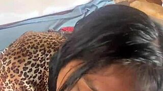 Sexy bikini latina amateur gets fucked after beach