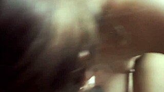 my latina girlfriend gives a good blowjob with rimjob and facial at home