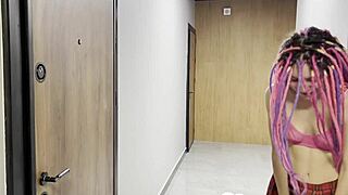 Why does she follow me to the room? For a hard anal pounding!