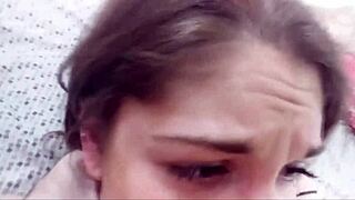 latina teen talia gets interviewed and bound