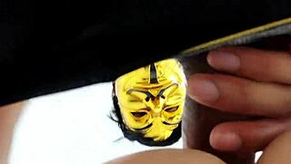 This single guy just can't stop dominating that big ass tattooed fuck doll.