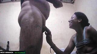 Ex-Girlfriend Sucking Cum Deep into Her Mouth in Hot Blowjob Scene