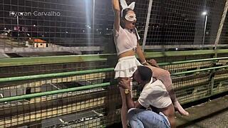 Public Encounter In Busy Avenue Almost Caught Full Video