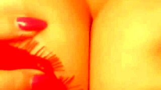 The hot brunette was teasing with her big tits in a titsfuck, then added a butt plug for anal fun.