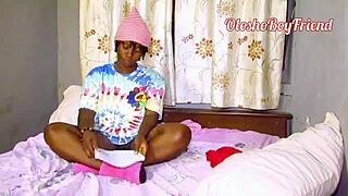 Oloshoboyfriend Chooses The Dildo Or The Book