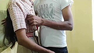 man, indian village student bangs his 18+ school girlfriend hard, uhh