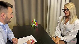 Hey, take this facial if you want the job, you slutty wife!