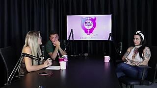 lexi mallet sheer red in motel gangbang