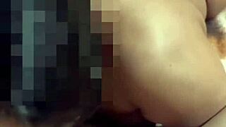 brazilian wife in lingerie teases husband before gaping with a huge cock