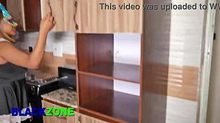 Fucked My Ebony Stepmom Hard From Behind