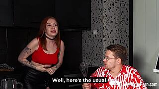 role playing naughty fantasies with redhead and big tits