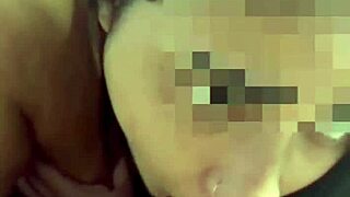 brazilian wife in lingerie teases husband before gaping with a huge cock