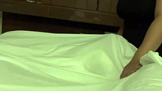 Asian cutie seduces step bro with short hair and lipstick