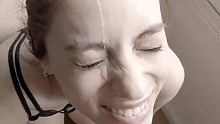 Cute Brunette Teen Returns To Favorite Spot