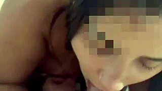 brazilian wife in lingerie teases husband before gaping with a huge cock