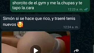 Doña Mary says, I'm so horny, and we fuck her big ass.