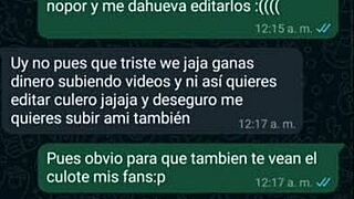 Doña Mary says, I'm so horny, and we fuck her big ass.