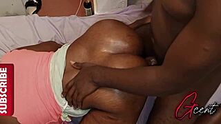 She wanted dinner, but got this big black cock instead.