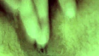 She says, 'watch my hairy pussy drip from orgasm?'