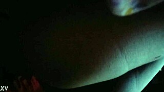 Receiving a massage in the early morning hours