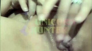 Rubbing Her Little Pussy Then Fingering Her Tight Ass