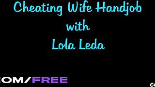 i give steamy handjobs behind husbands backs