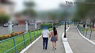 i was waitin for my boyfriend at the mall, but he didnt show, so this stranger took me home and we fucked doggy style so hard