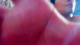 two girls swallow monster cock in wet blowbang