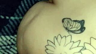 Blindfolded Girlfriend Sucks Old Friend Without Knowing She's Filmed